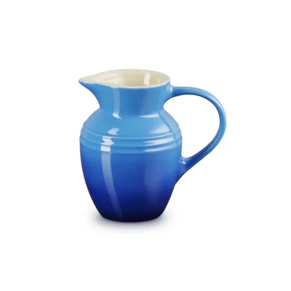 Le Creuset Stoneware Breakfast Jug, azure blue - Picture 1 of 16